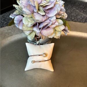 New! Women’s Stackable Open Cuff Wrap Cuff Bracelet Adjustable Rose Gold Bangles